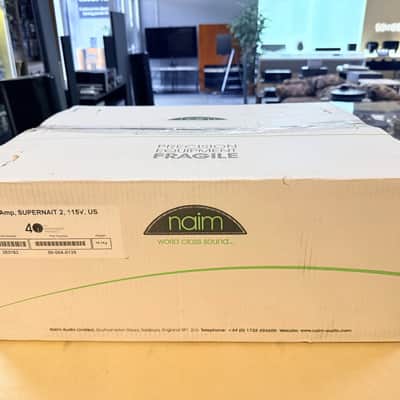 Naim - Supernait 2 Integrated Amplifier (Preowned - Excellent Condition with 12 ft. Naca 5 Cables Incl) image 3