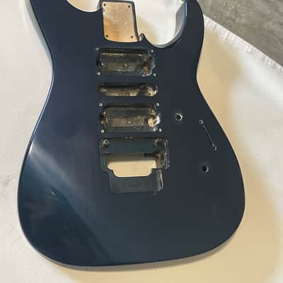 1990's Japan Jackson JDR-94 Concept Dinky Blue Guitar Body Floyd Ready image 3