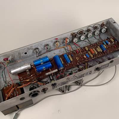 RARE 1970's Carlsbro CS 60 PA 60w Reverb Amp with 2x12 20w Celestian Towers image 18