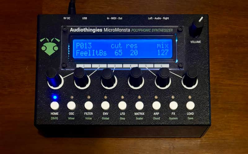 Micromonsta Polyphonic Synthesizer with RARE display image 1