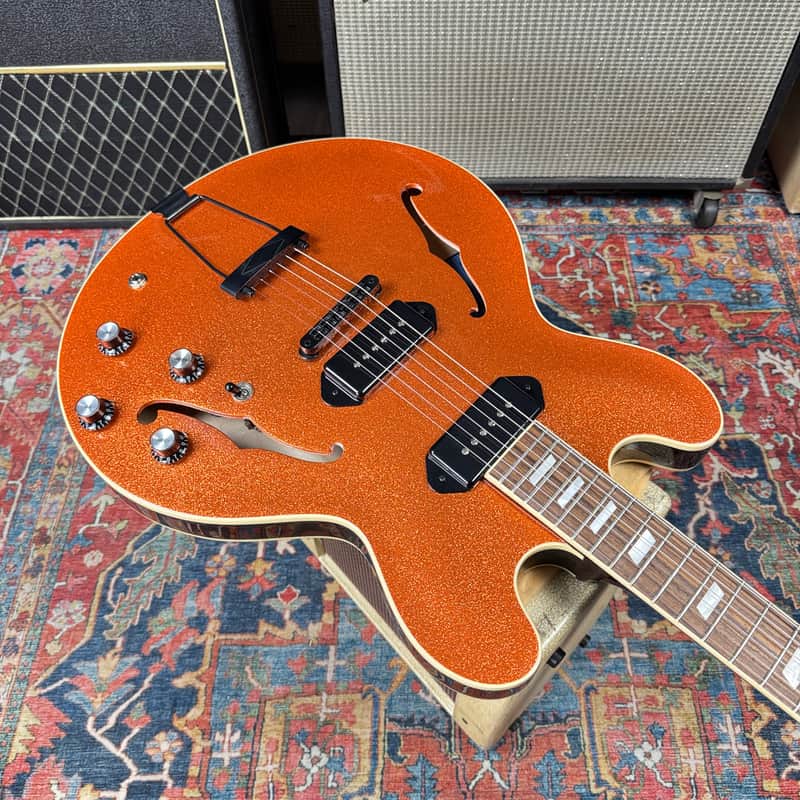 2021 Epiphone USA Casino Orange Sparkle