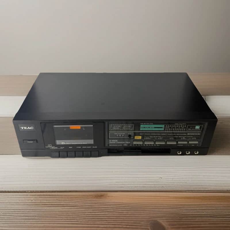 TEAC V‑450X 1980s–1990s - Black image 1