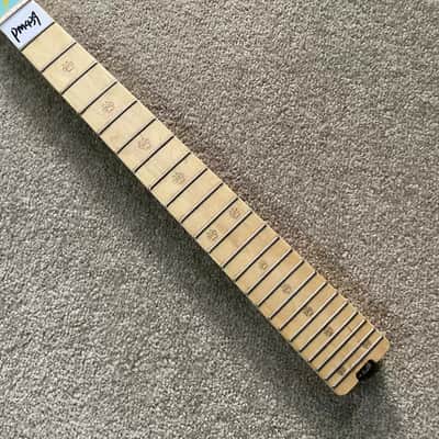 JSZ Mini ST Electric Guitar Headstock and Neck—24 Frets—Maple image 3