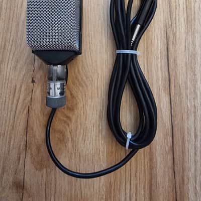 AKG D12 Cardioid Dynamic Microphone 1950s - 1960s - Silver / Black image 2