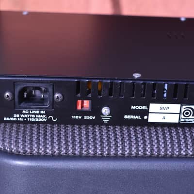 Ampeg SVP  Black with White Controls image 5
