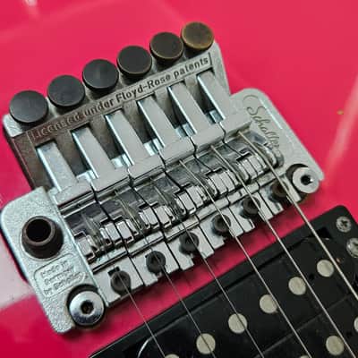 Fender Squier Stratocaster 1989 - Hot pink image 3