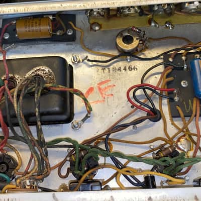 Fender Super Reverb 1966 - Black Face 117-220 volts European Transf image 18