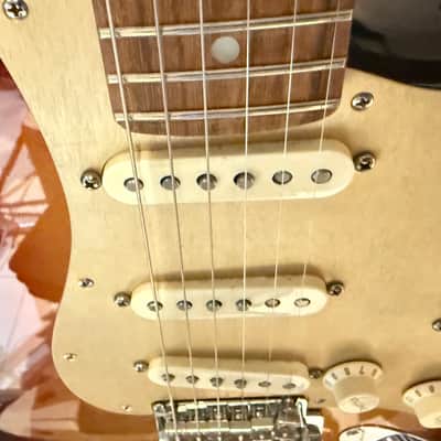 Fender American Stratocaster FSR Mystic sunburst 2014 image 3