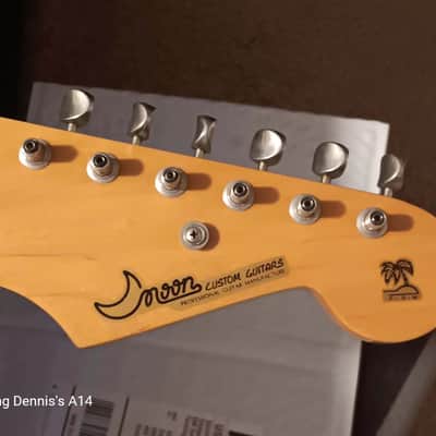 Moon Stratocaster 1987 - Red image 9