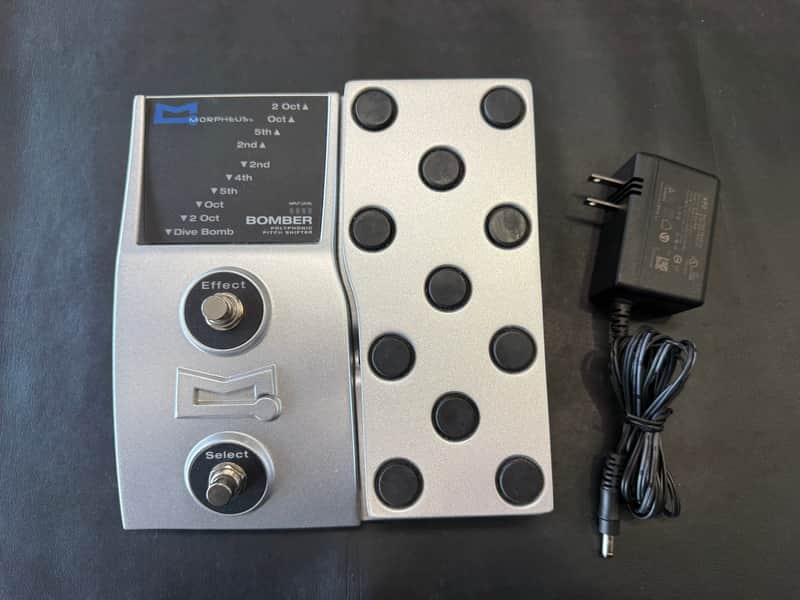Morpheus BP-1 Bomber Polyphonic Pitch Shifter 2010's- Silver- w/dc