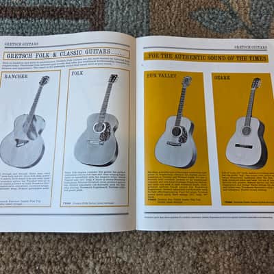 Vintage 1965 Gretsch Guitars & Amplifiers Catalog #32! Chet Atkins, White Falcon! Rare, Original Case Candy! image 6