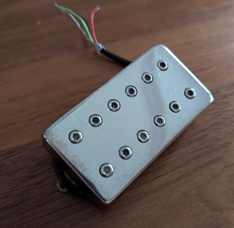 DiMarzio Steve's Special Humbucker Pickup - F-Spaced - Exposed Pole Nickel Cover image 1
