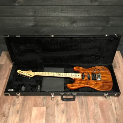 G&L Custom Legacy HB HSS RMC Black Limba Electric Guitar w/ Case B Stock image 9