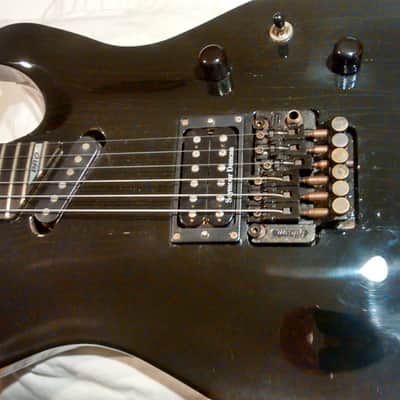 Very rare 1989 Epiphone USA Pro I superstrat guitar, made by Gibson image 2