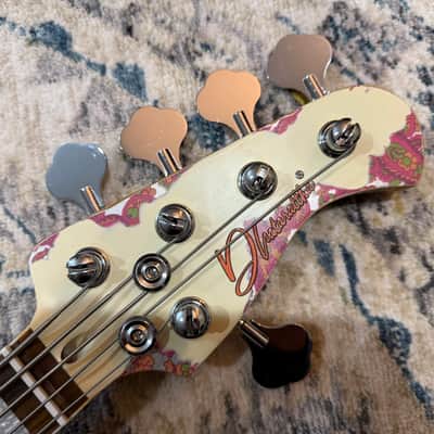 Dhatarattha DEB5 Jazz Bass 5 string - PAISLEY RELIC image 4