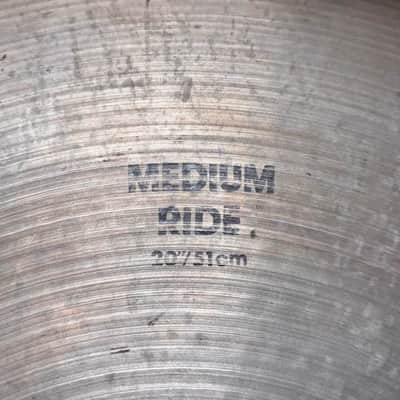 Zildjian 20" A Series Medium Ride Cymbal 1982 - 2012 - Traditional image 3