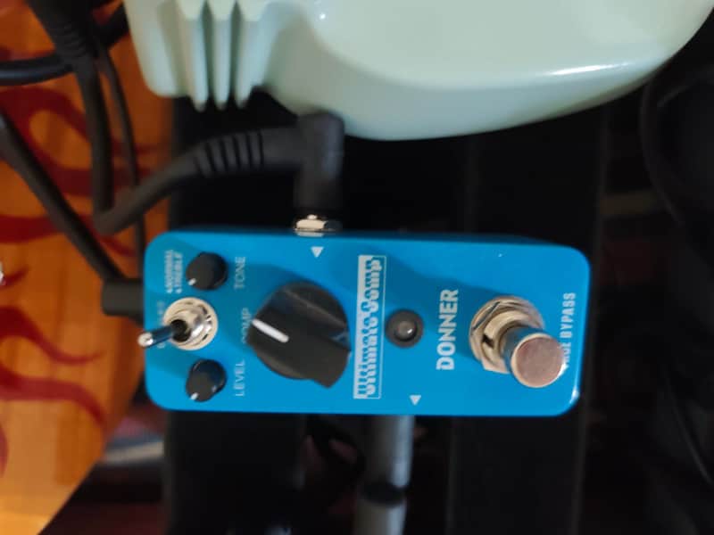 Donner Ultimate Comp Pedal - Analog Dynamics Compressor - Excellent Condition image 1