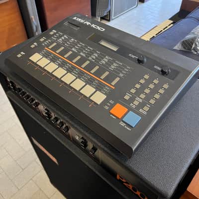 Vintage 1987 KAWAI R100 R-100 DRUM MACHINE Sequencer 12-BIT ACID Din Sync 24 Wax Trax R50 R50e R50III image 4