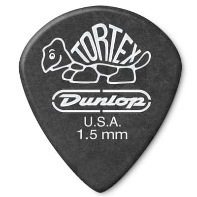 Dunlop 482P150 Tortex Jazz III 1.50mm Guitar Picks (12-Pack)