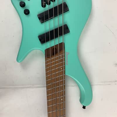 Ibanez Bass Workshop EHB1005MS Sea Foam Green Matte + GIG BAG - 5-String Electric Bass Guitar multiscale multi scale EHB 1005 MS image 12