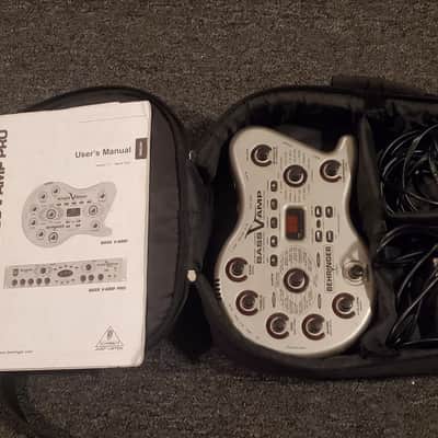 Behringer Bass V-Amp Multi-Effect and Amp Modeler 2000s - Silver image 7