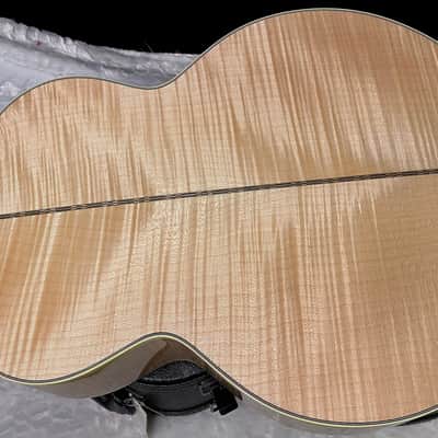 NEW ! Gibson SJ-200 Standard - Custom Shop - Dealer Select - Super RARE - Blue Top - Authorized Dealer - AAAAA Flamed Natural Maple Back & Sides - G07206 image 14