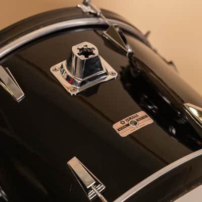 Vintage Yamaha 5000 Jet Black Drum Set 16x24 10x12 and 16x16 image 12