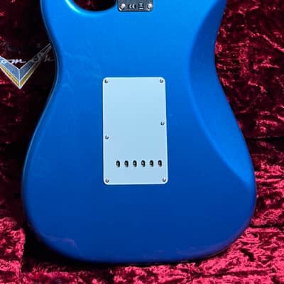 Fender  Custom Shop '66 Strat® Deluxe Closet Classic, Rosewood Fingerboard Aged Lake Placid Blue image 4