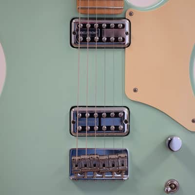 2014 Fender Mexico Cabronita Telecaster - in Surf Green image 11