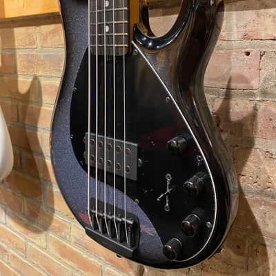 Ernie Ball Music Man StingRay 5 Special H 5-String Electric Bass Guitar - Smoked Chrome image 2