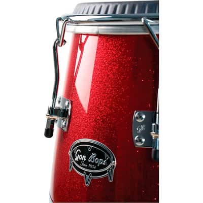 Gon Bops Roberto Quintero Signature Congas Regular 11.5 in. Red Sparkle image 2