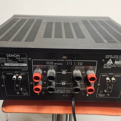Denon POA2400 Class A Power Amplifier Amp POA 2400 image 3