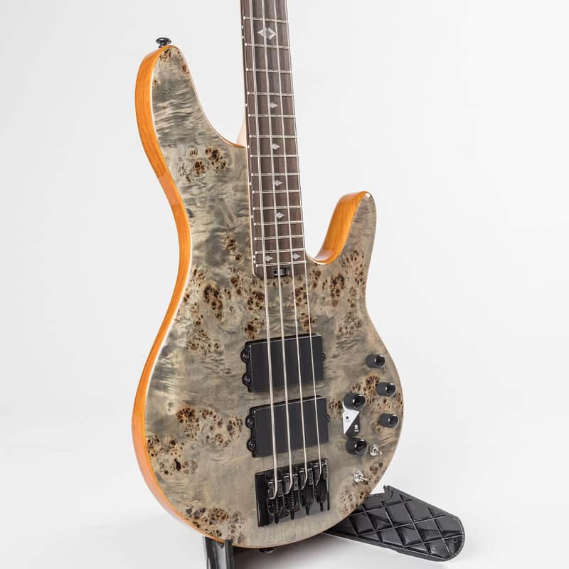 Michael Kelly Pinnacle 4 Bass Guitar Grey Black image 1