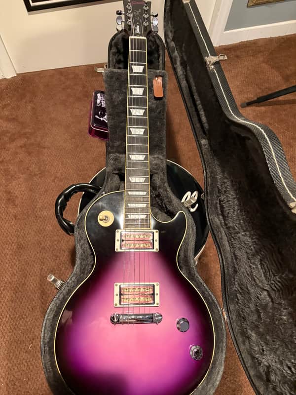Gibson Les Paul Goddess 2006 - 2007 - Violet Burst | Reverb