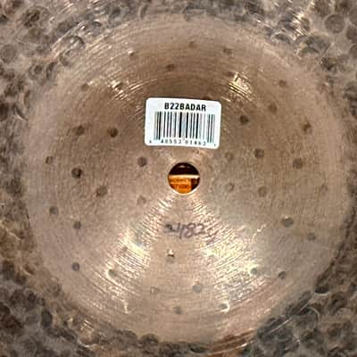 22" Meinl Byzance Dark Big Apple Dark Ride Cymbal 2482g *Video* image 6