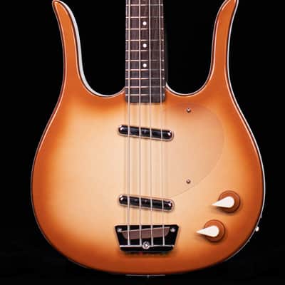 Danelectro Longhorn Bass, Copper Burst image 1