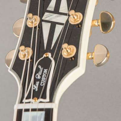 Gibson Custom Murphy Lab '63 Les Paul SG Custom Pre-Production Prototype #11, Ultra Light Aging 2020, Classic White image 5