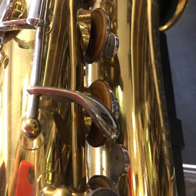 Buescher Tenorsaxofon Aristocrat Gold Saxophon Tenor USA image 9