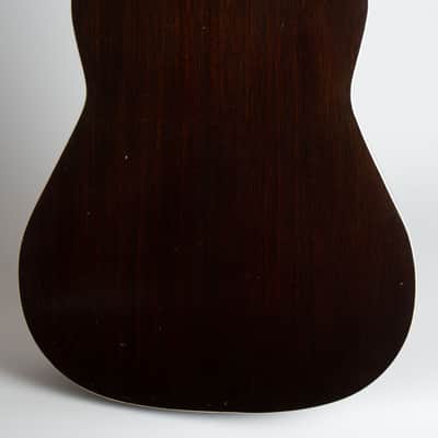 Recording King Ray Whitley Jumbo Model 1028 Flat Top Acoustic Guitar, made by Gibson (1940), ser. #920-F-14, original black hard shell case. image 4