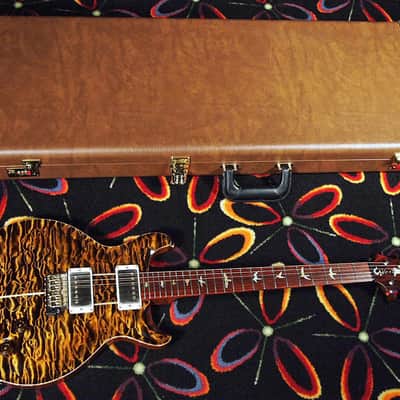2011 Paul Reed Smith PRS Private Stock Santana Quilt Top w Cocobolo Board ~ Bronze Smoked Burst image 12