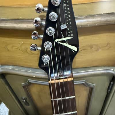 Tom Anderson Guitarworks Atom 2004 - Black Burst Quilted Maple image 5