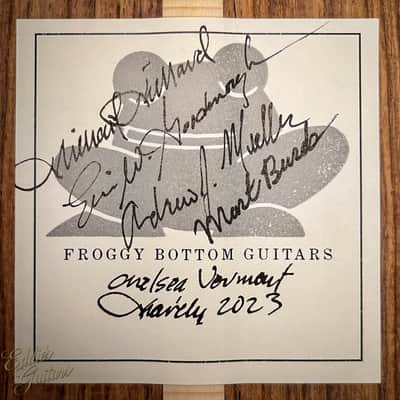 Froggy Bottom Model F14 Deluxe - Adirondack Spruce & Guatemalan Rosewood image 23