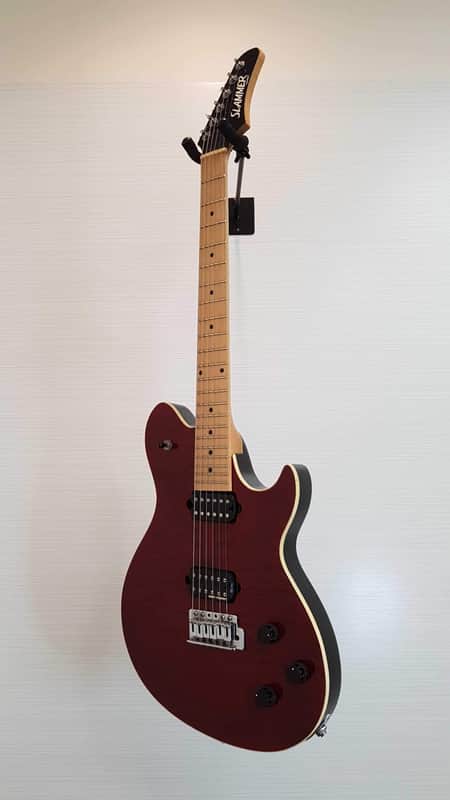Slammer Hamer WG1 Electric Guitar Cherry (Good) | Reverb