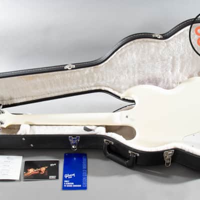 2013 Gibson SG Baritone Alpine White w/ OHSC 27" Scale image 4