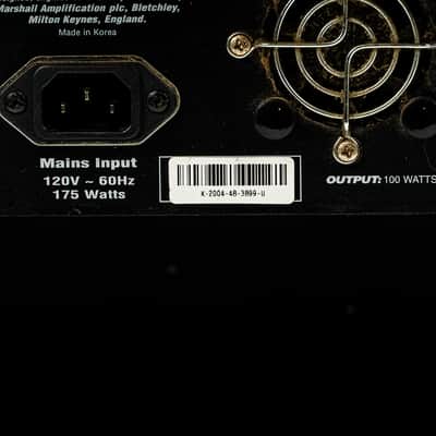 Marshall MG100HDFX 100W Guitar Amp Head w/ Footswitch 2-Channel image 7