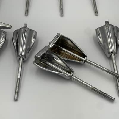 1980's (15) Premier Bass Drum Tension Rods & Claws T-rods XPK Projector image 6