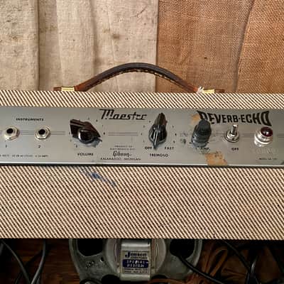 1961 Maestro by Gibson Reverb Echo GA-1RT 1961 - Tweed image 7
