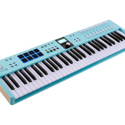 Arturia KeyLab Essential 61 Mk3 MIDI Keyboard Controller (Aquamarine) [DEMO] image 3