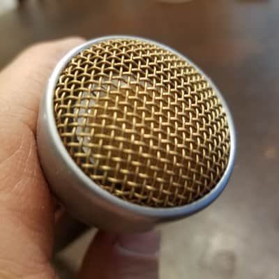 Sonotone CM10A Voice Of Music VM Space-age Ceramic Harp Mic Hi-Z 1960s Brushed Stainless image 10