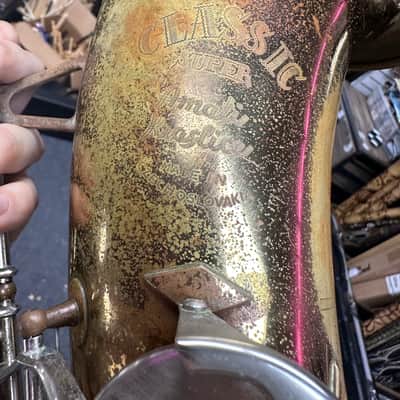 Classic Super Amati Kroglice Tenor Saxophone Made in Czechoslovakia / 96415 - L image 8